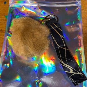 Wristlet and pom Pom